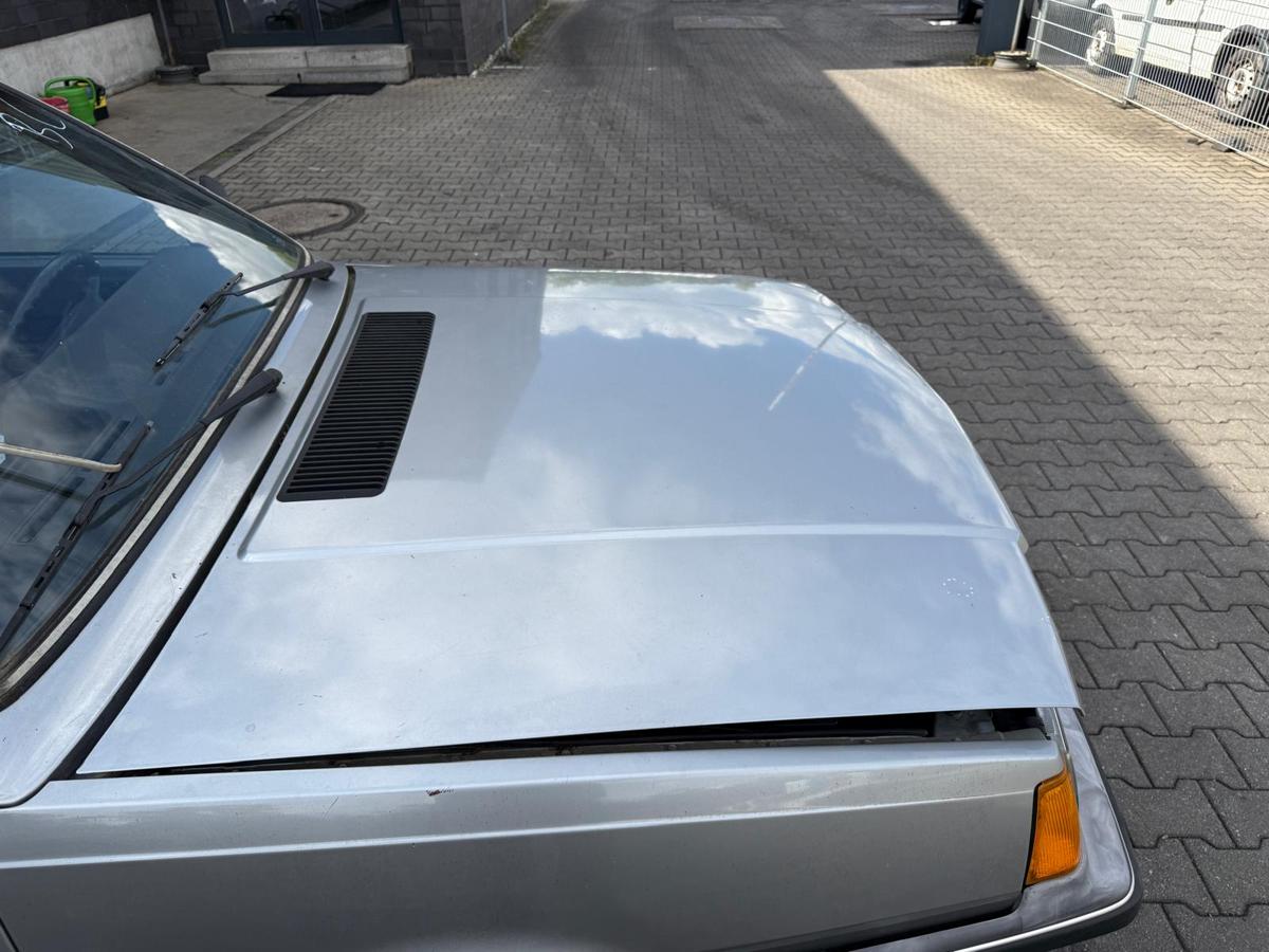 Volvo 340 original Motorhaube silber BJ86